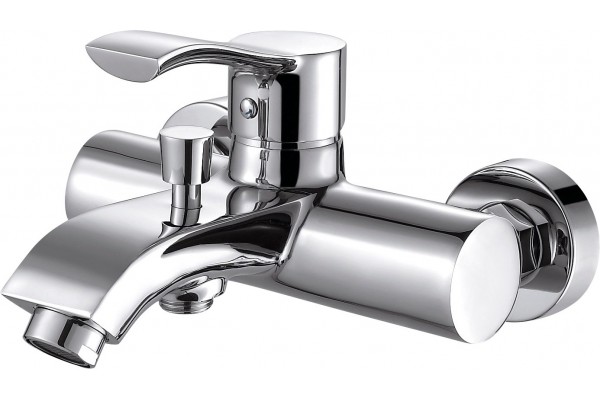 Single lever bath mixer