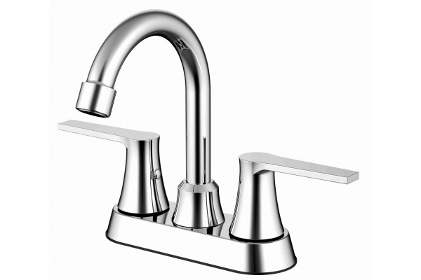 Two handles basin mixer