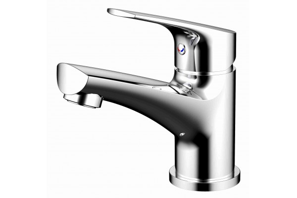 Single lever basin mixer