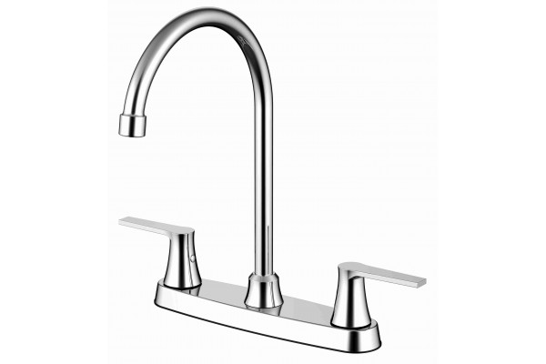 Two handles kitchen mixer