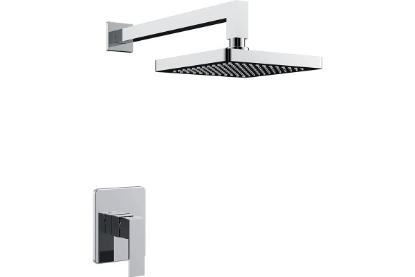 Wall-mounted shower mixer