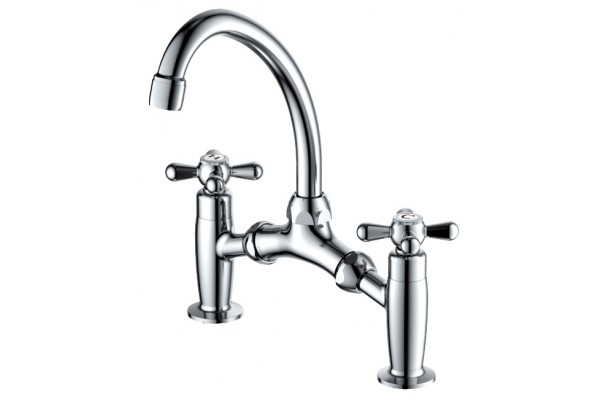 Two handles kitchen mixer