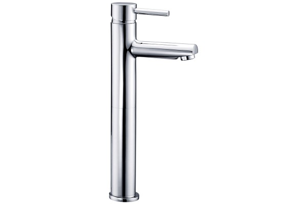Single lever high basin mixer